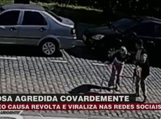 Agressão covarde contra idosa causa revolta nas redes sociais