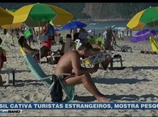Brasil cativa turistas estrangeiros, mostra estudo