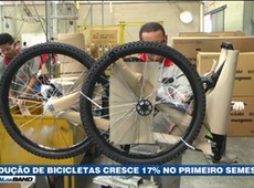 Produção de bicicletas cresce 17% no 1º semestre do ano