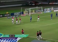 Athletico Paranaense goleia CSA em Alagoas