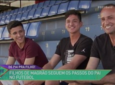 Ídolo pelo Sport, goleiro Magrão é espelho para seus filhos