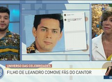 Filho do cantor Leandro comove fãs com homenagem ao pai