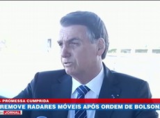 PRF remove radares móveis após ordem de Bolsonaro