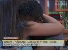 Doce Veruska conhece a história do faxineiro Gabriel