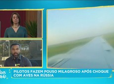 Pilotos fazem pouso milagroso na Rússia