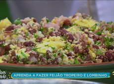Chef Fernando ensina receita de feijão tropeiro