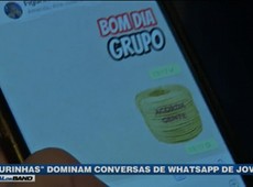 Figurinhas substituem palavras em aplicativos de mensagens