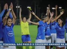 Cruzeiro e São Paulo se enfrentam no futebol feminino