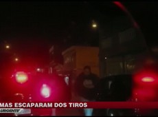 Carro blindado salva vida de casal na Zona Leste de SP