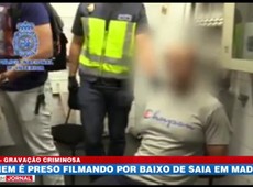Homem é preso filmando por baixo de saia em Madri