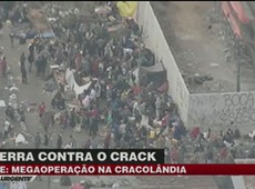 SP: Polícia faz megaoperação na cracolândia