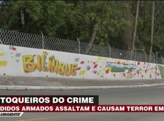 Bandidos armados assaltam e causam terror em São Paulo
