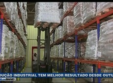 Produção industrial tem melhor resultado desde outubro