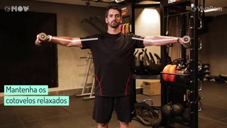 Exercício de Ombros: Elevação Lateral com Halteres - Instruções Detalhadas  - Resumo do Vídeo - Glarity