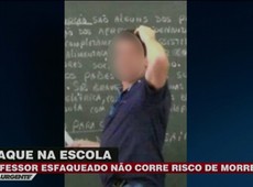 Professor esfaqueado em SP não corre risco de morrer