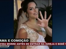 Grávida morre momentos antes de casar, mas bebê é salvo