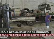 Desmanche ilegal utilizado por quadrilha é descoberto em SP