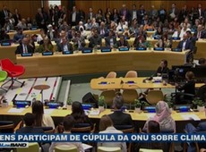 Jovens participam de cúpula da ONU sobre clima
