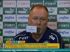 Mano vê queda do time no 2º tempo: Demos volume ao Fortaleza