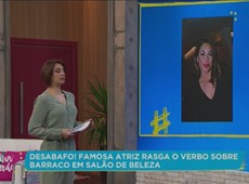 Giselle Itié faz barraco por fofoca em salão de beleza