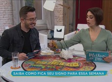 André Mantovanni mostra a previsão dos signos para a semana
