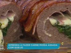 Aprenda a fazer carne moída assada com queijo