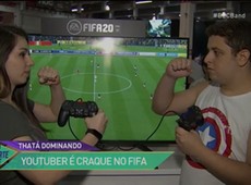 Youtuber de Fifa Thata Gamer faz sucesso na BGS