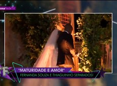 Sob boatos de traição, Thiaguinho e Fernanda Souza anunciam separação