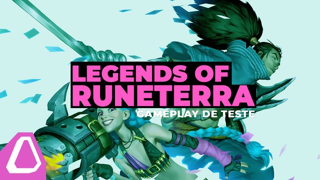 TESTANDO O NOVO LOL DE CARTAS! LEGENDS OF RUNETERRA PRIMEIRAS