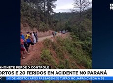 6 mortos e 20 feridos em acidente no Paraná