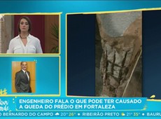 Especialista fala sobre desabamento de prédio em Fortaleza