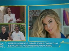 Grazi Massafera revela ter encontrado vudu dentro de carro