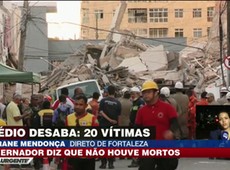 Governador do Ceará diz que não há mortos em desabamento