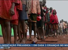 Má alimentação prejudica 1 em cada 3 crianças no mundo