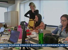 Mulheres ocupam poucos cargos de liderança no Brasil