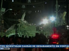Peritos investigam causas de desabamento em Fortaleza