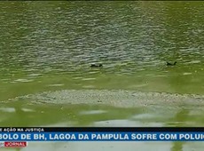 Símbolo de BH, lagoa da Pampulha sofre com poluição