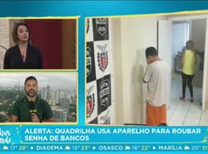 Quadrilha usa aparelho para roubar senhas de bancos