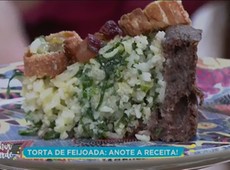 Aprenda a fazer uma deliciosa torta de feijoada