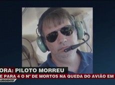 Sobe para quatro o número de mortos em acidente de avião