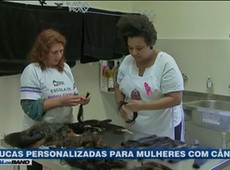 Perucas são personalizadas para mulheres com câncer