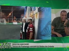 Anões do Grêmio vencem os sósias do Flamengo em amistoso