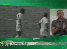 Renata e Denilson mandam mensagens de aniversário para Pelé