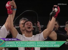 Gabriel Pulga e Gabriel Souza brilham em noite de MMA