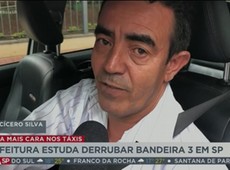 Prefeitura estuda derrubar bandeira 3 nos táxis de SP