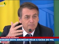 Bolsonaro deve anunciar a saída do PSL nesta terça-feira