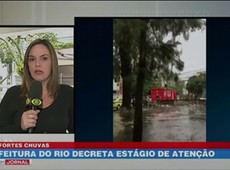 Prefeitura do RJ decreta estágio de atenção na cidade