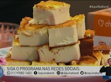 Chef Luiza mostra como preparar torta de ricota doce