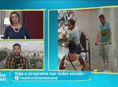 Homem é flagrado roubando celular em supermercado
