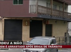 Homem é arrastado por motorista após briga de trânsito